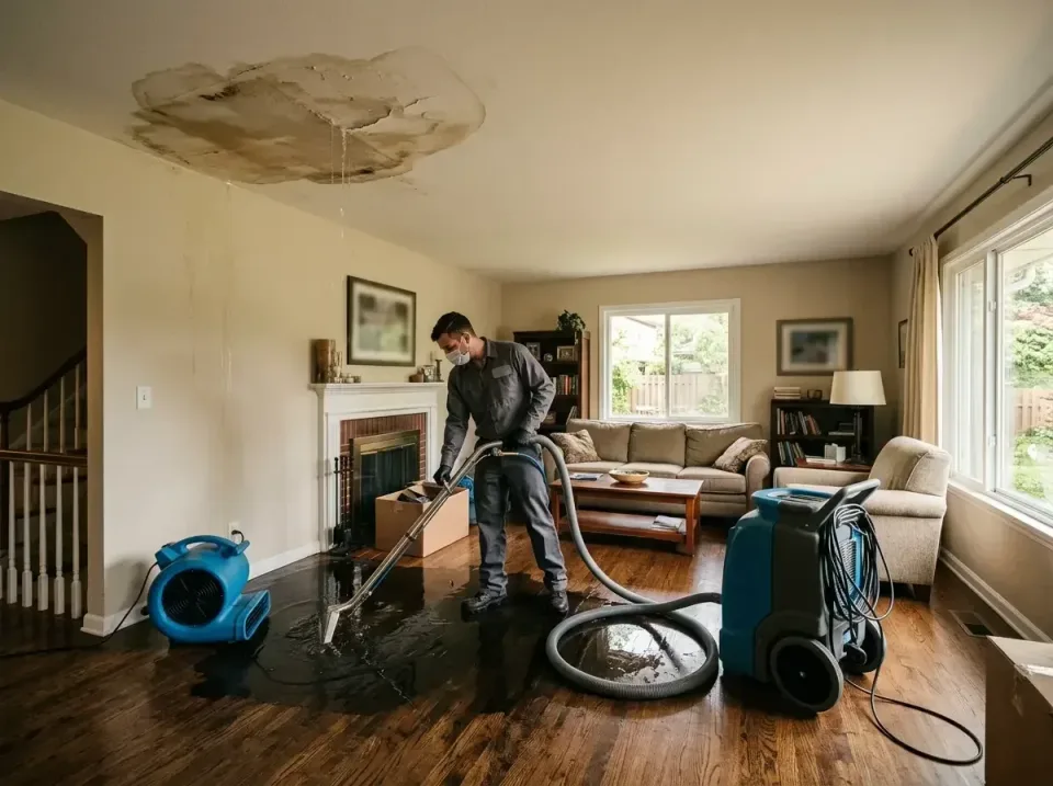 attic-pipe-burst-ceiling-drip-008 — frequently asked questions, Water Damage Restoration & Carpet Care in Peebles, OH